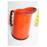 Vintage Metlox Red Rooster Ceramic Serving Set