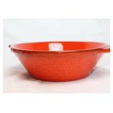 Vintage Metlox Red Rooster Ceramic Serving Set