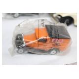 Set of Vintage Toy Cars with Kellogg