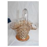 Set of 6 Vintage Carnival Glassware Pieces