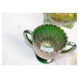 Collection of 6 Assorted Vintage Glassware Items