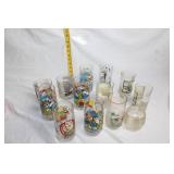 Collection of 15 Flashback Cartoon and Movie-Themed Glasses