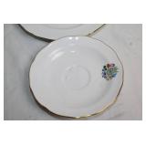 Spode Bone China Granada and Rose Floral Tea Set