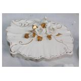 Collection of 9 Decorative Porcelain Trinket Boxes and Figurines