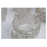 Collection of Vintage Crystal Glassware - 16 Pieces