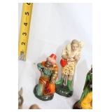 7-Piece Vintage Nativity Figurine Set with Shepherd and Wise Men