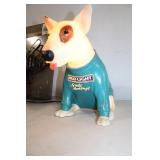 Bud Light Spuds MacKenzie Lighted Dog Statue