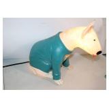 Bud Light Spuds MacKenzie Lighted Dog Statue