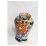 Handmade Porcelain Vase with Floral Design