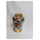 Handmade Porcelain Vase with Floral Design
