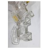 Set of 4 Vintage Glass Candle Holders