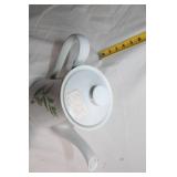 Vintage Porcelain Tea Set with Floral Design