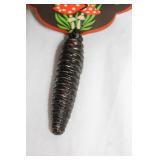 Pair of Vintage Wooden Clock Pendulum Wall Decorations Owl and Cuckoo House Design