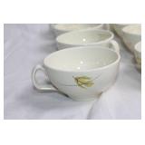 Franciscan Autumn Set of 8 Cups and 11 Saucers