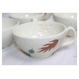 Franciscan Autumn Set of 8 Cups and 11 Saucers