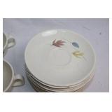 Franciscan Autumn Set of 8 Cups and 11 Saucers