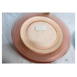 Assorted Harlequin and Floral Teacups with Saucers and Plates