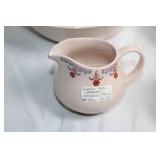 Set of 4 Johnson Bros. Danube Pattern Ceramic Tableware Pieces