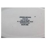 Set of 4 Johnson Bros. Danube Pattern Ceramic Tableware Pieces