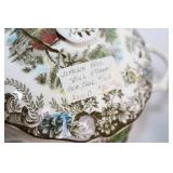 Collection of 7 Vintage Johnson Bros and Americana Plates and Tableware