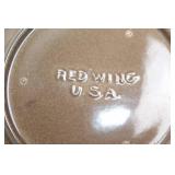 Collection of Red Wing Pottery Dinnerware and Bear Figurines