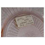 Collection of Vintage Pink Porcelain Teacups, Saucers, and Decorative Items