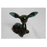 Set of 6 Ceramic Animal Figurines Including Deer, Elephant, and Duck Planter