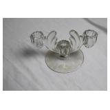 Collection of 4 Cambridge Glass Candle Holders