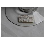 Collection of 4 Cambridge Glass Candle Holders