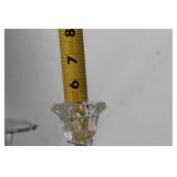 Collection of 4 Cambridge Glass Candle Holders