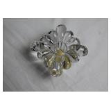 Set of 3 Heisey Crystolite Single Lite Candleholders