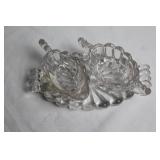 Set of Vintage Glass Serving Dishes