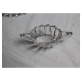 Set of Vintage Glass Serving Dishes