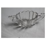 Set of Vintage Glass Serving Dishes