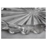 Set of Vintage Glass Serving Dishes