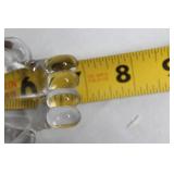 Set of Vintage Glass Serving Dishes