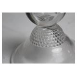 Pair of Duncan Miller Tear Drop 4" Candleholders