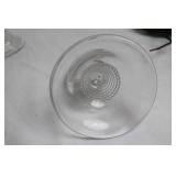 Pair of Duncan Miller Tear Drop 4" Candleholders