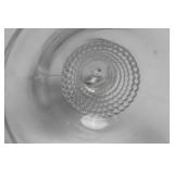 Pair of Duncan Miller Tear Drop 4" Candleholders