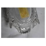 Set of 2 Cambridge 4.5" Crystal Swan Dishes