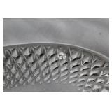 Set of 4 Vintage Glass Serving Plates