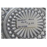 Set of Vintage Blue Floral Porcelain and Glassware Collection