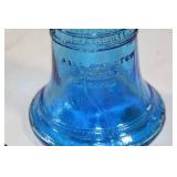 Assorted Collection of Blue Glass and Ceramic Items