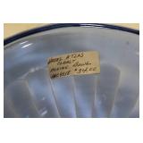 Assorted Collection of Blue Glass and Ceramic Items