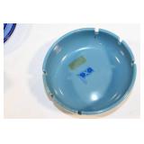 Assorted Collection of Blue Glass and Ceramic Items