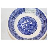 Assorted Collection of Blue Glass and Ceramic Items