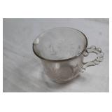 Collection of 23 Vintage Glass Cups and Goblets