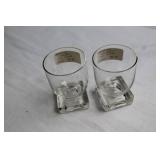 Collection of 23 Vintage Glass Cups and Goblets