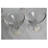 Collection of 23 Vintage Glass Cups and Goblets