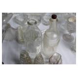 Collection of Vintage Glassware and Crystal Pieces